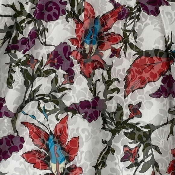 BEAUTIFUL floral pattern Esprit a-line skirt lined, size 8 - Picture 7 of 11